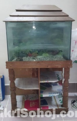 20 gallon Aquarium with stand